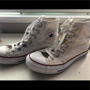 White High Top Converse